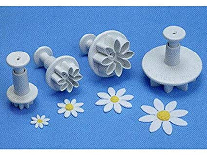 Plunger Cutters - Daisy - Set of 4