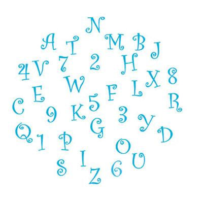 FMM Tappit Funky Alphabet & Numbers Set