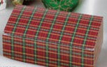 Plaid Candy Box, 1 LB, 1 Piece Folding Box - BJ257CP - BJ196CP