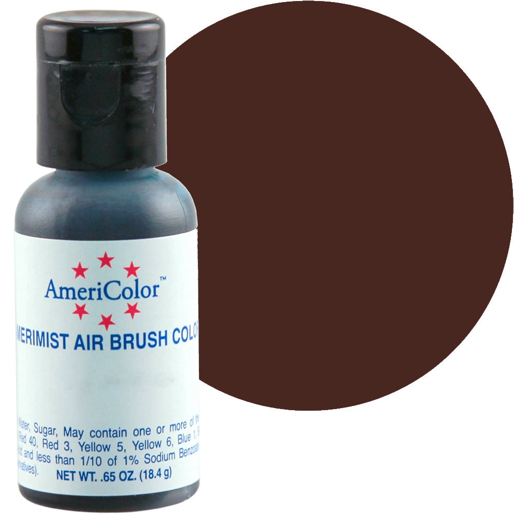 Chocolate Brown, Amerimist Airbrush Color, .65oz