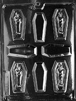 Mummy In Coffin Box Chocolate Mold