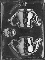 3D Tea Pot Chocolate Mold