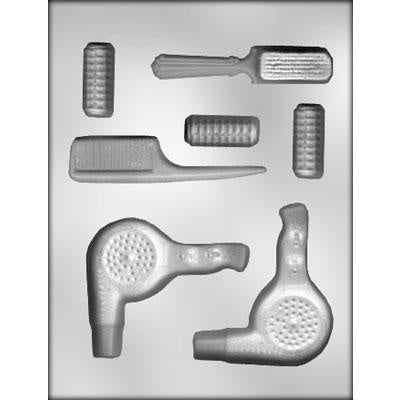 Hair Stylist Tools Chocolate Mold