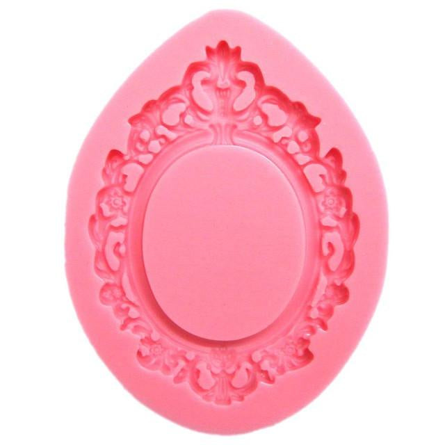 Oval Frame Silicone Mold