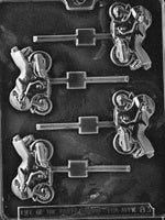 Motorcycle Lollipop Chocolate Mold