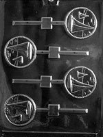 Sailing Lollipop Chocolate Mold