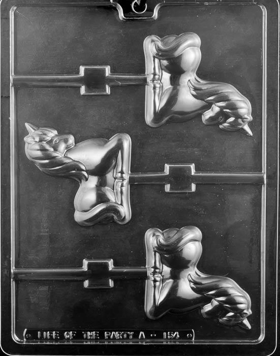 Unicorn Lollipop Chocolate Mold