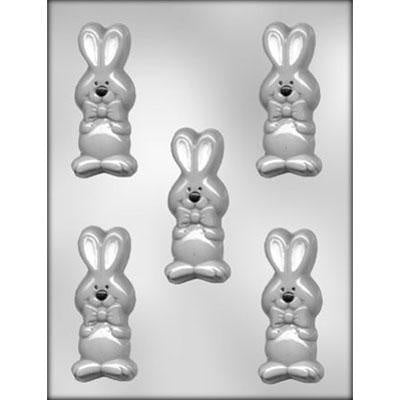 Bunny With Bow Chocolate Mold