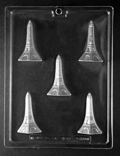 Eiffel Tower Chocolate Mold (5 Cavities)