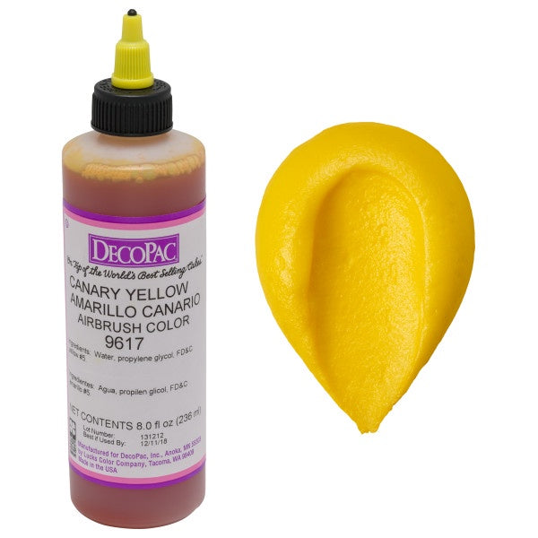 Canary Yellow, DecoPac Premium Airbrush Color