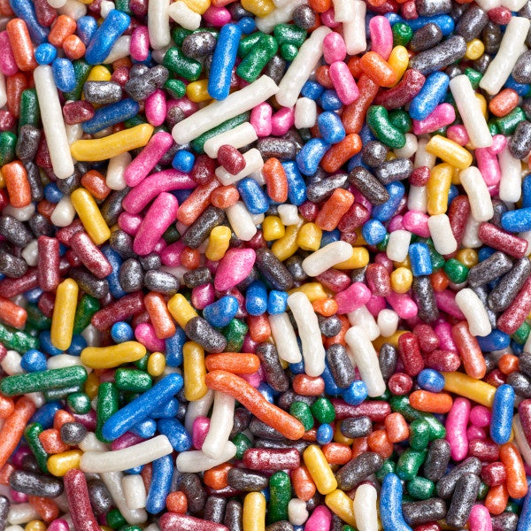 Rainbow Shimmer Sprinkles / Jimmies