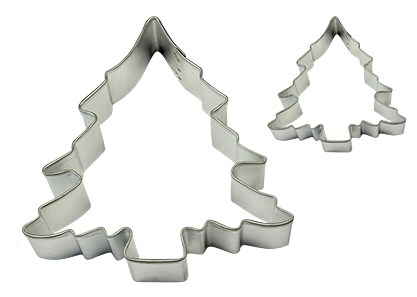 Christmas Tree Cookie Cutter - 2 Piece Set