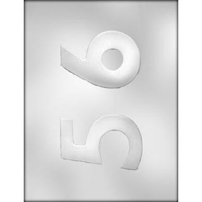 Number 5 and 6 Chocolate Mold