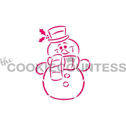 Snowman Paint Your Own Stencil