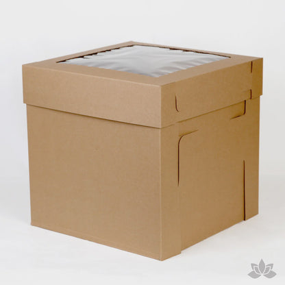 Tall, 2 Piece, 6 Inch Cake Box - 6x6x10