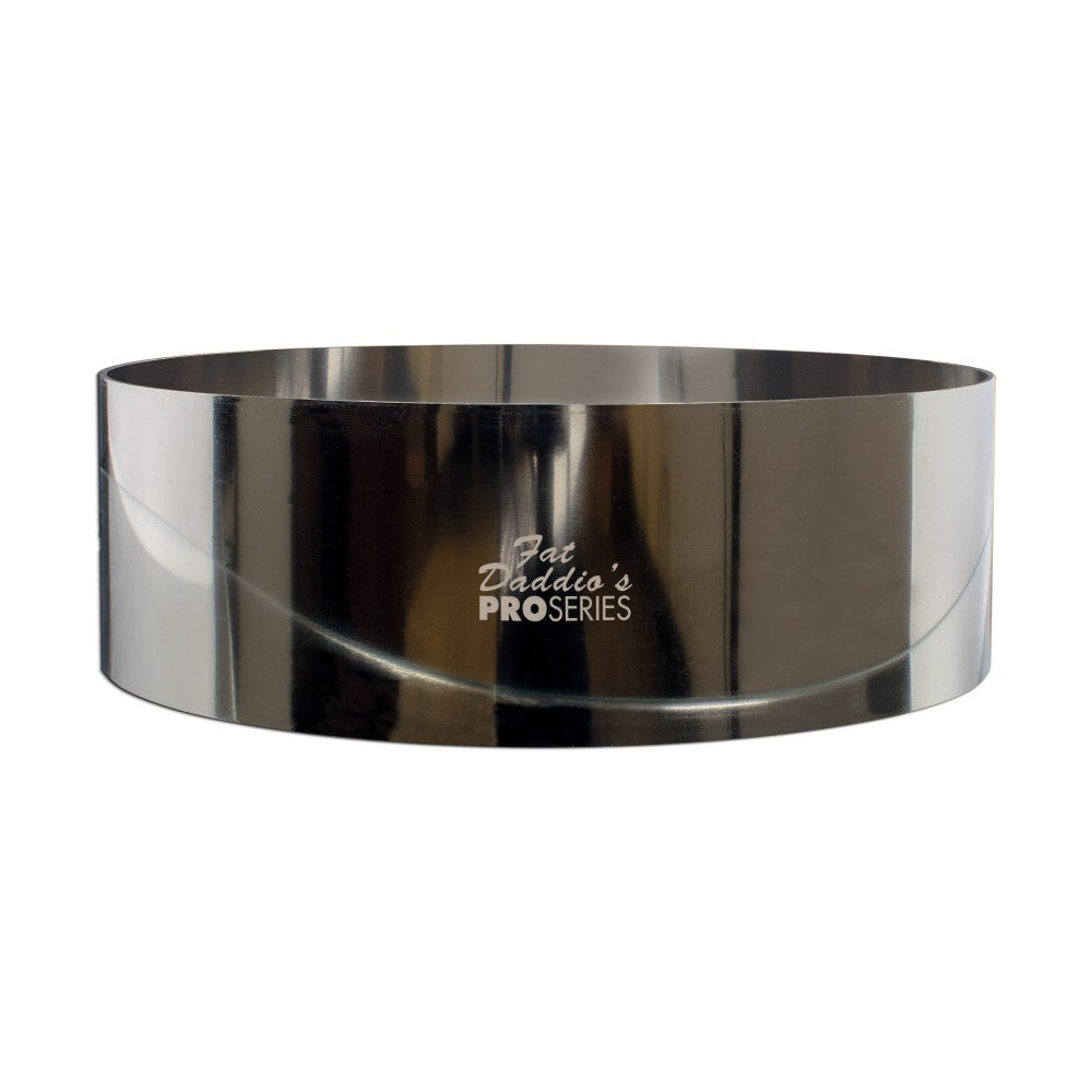 8x2 Inch, Fat Daddio's Stainless Steel Cake Ring