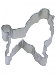 3 Inch Poodle Dog Cookie Cutter