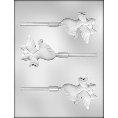 3 Inch, Angel Lollipop Chocolate Mold