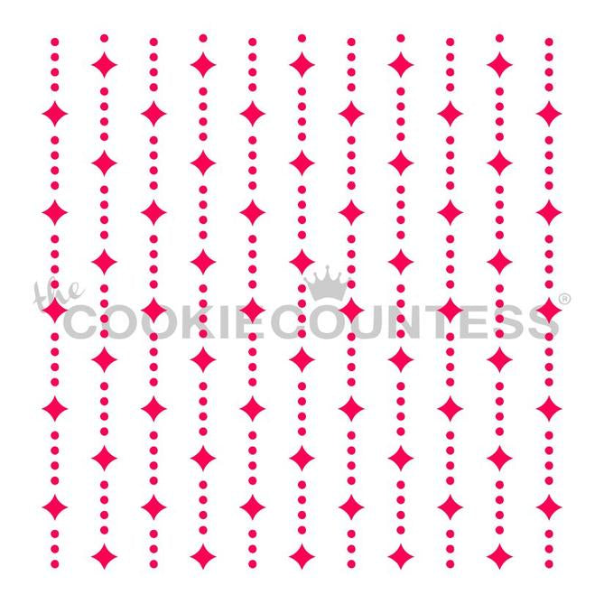 Star Tinsel Stencil