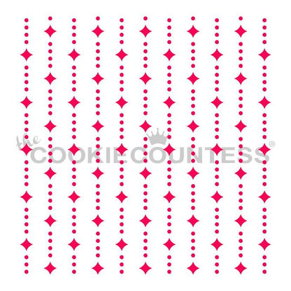 Star Tinsel Stencil