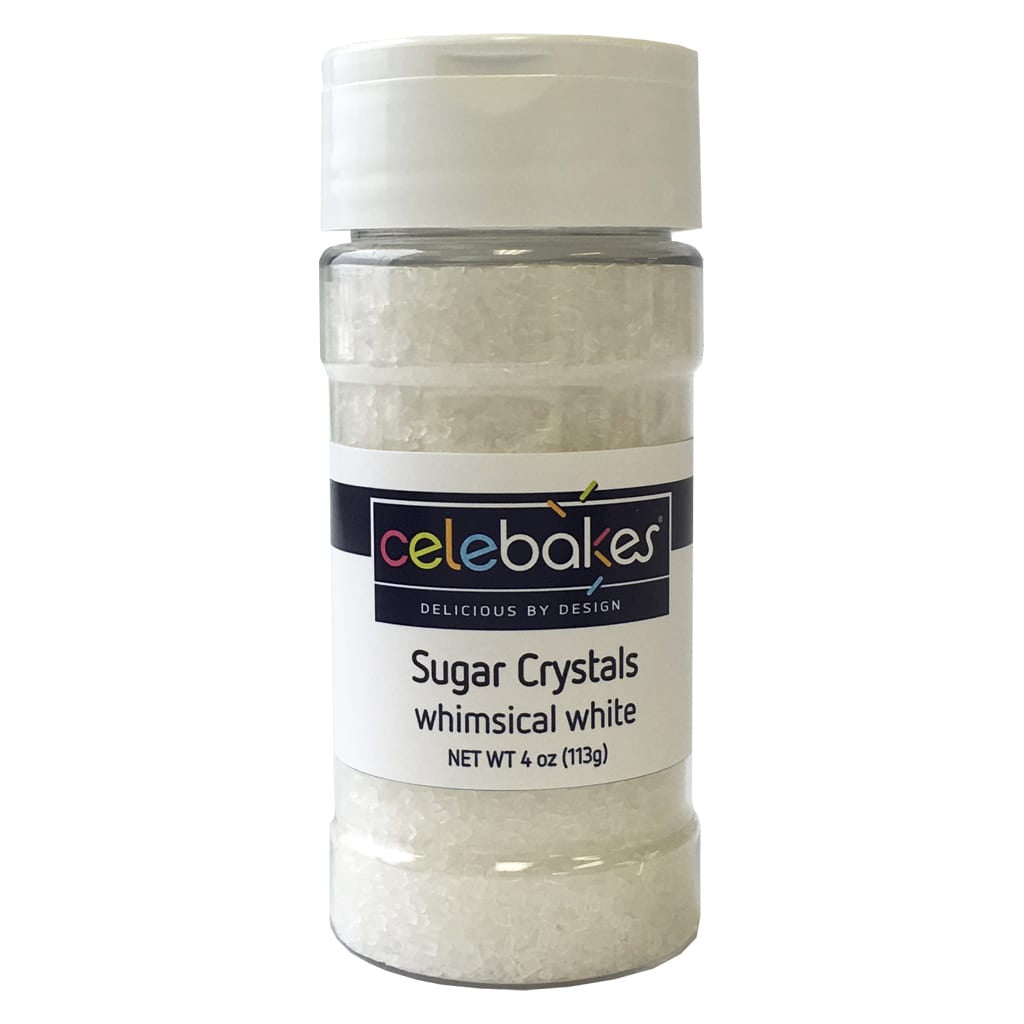 Celebakes Shimmering White Sugar Crystals