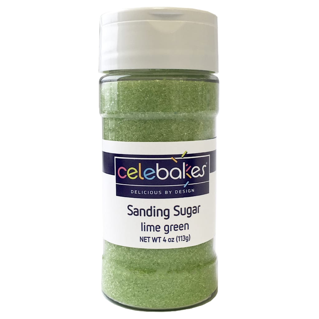 Celebakes Lime Green Sanding Sugar