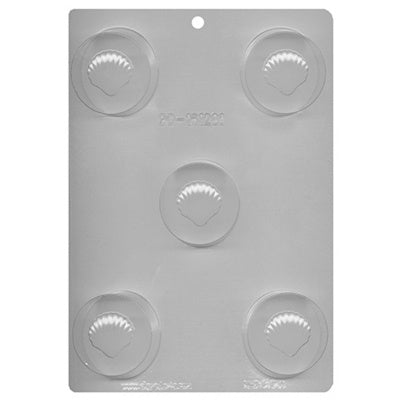 Seashell Chocolate Covered Cookie Chocolate Mold
