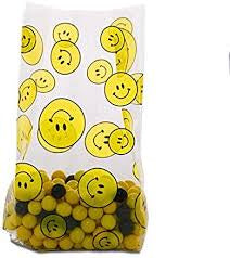 5x3x11.5 Bags - Smiley Face - 10 Bags