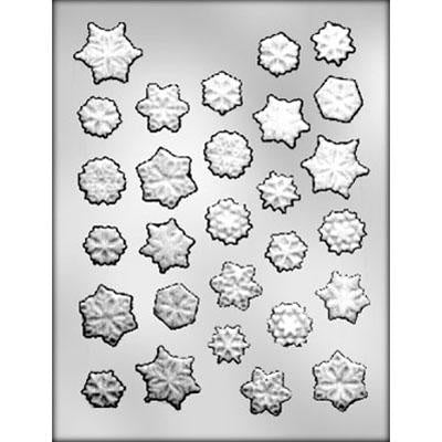 Assorted Snowflakes Chocolate Mold