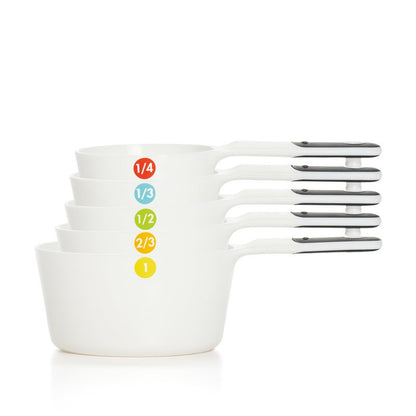 6 Piece, Good Grips Plastic Measuring Cups