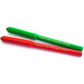 Red & Green, Christmas Americolor Food Decorating Pens