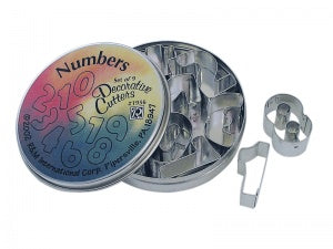Number Cutters - Set of 9