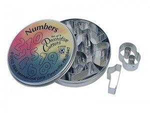 Number Cutters - Set of 9