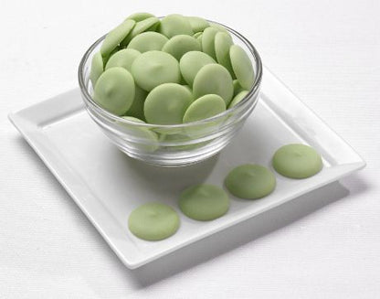 Merckens Light Green Candy Melts, 25lbs