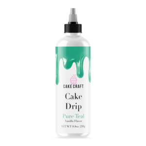 Pure Teal Cake Drip