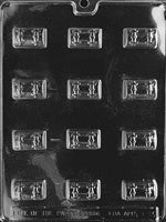 Bite Size Treasure Chests Chocolate Mold