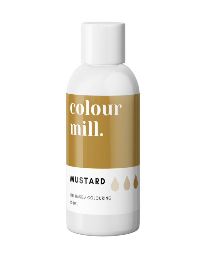 Mustard, 20ml, Colour Mill Oil Based Colouring