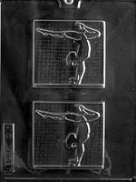 Female Gymnast Chocolate Mold