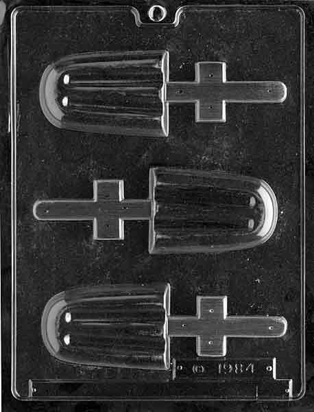 Traditional Rounded Popsicle Chocolate Mold