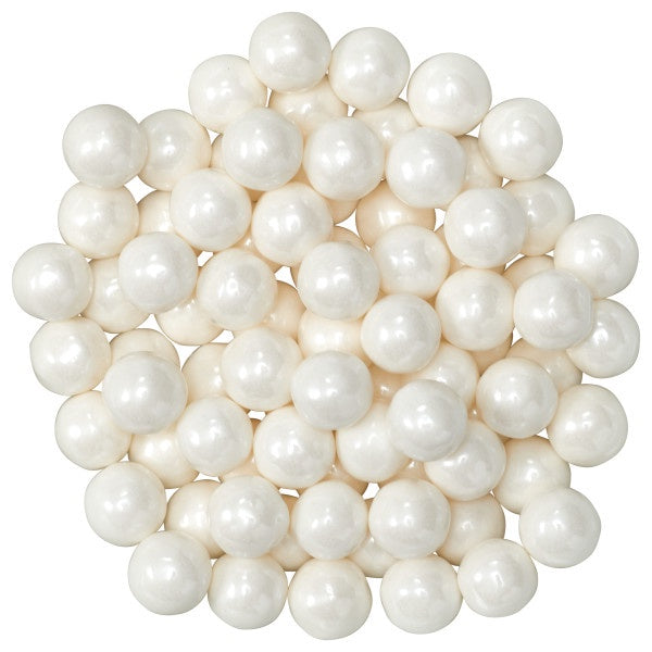Shimmer White Sugar Pearls - 7MM