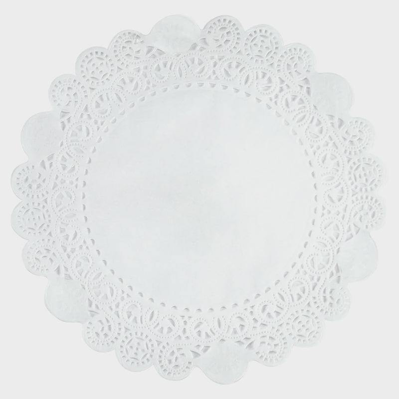 White Doilies - 6 inch Diameter - 10ish Pieces