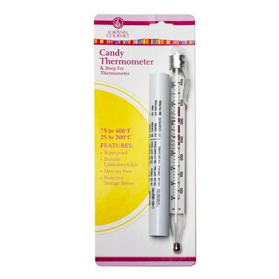 Candy Thermometer & Deep Fry Ruler Thermometer