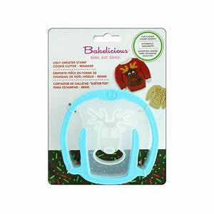 Ugly Sweater Stamp Cookie Cutter - Reindeer