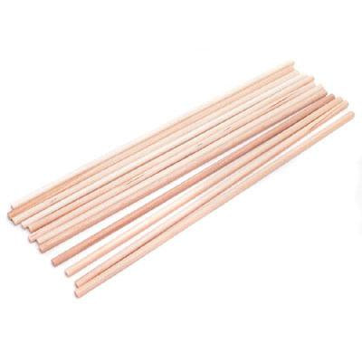 12 Inch Wooden Dowels, 12 Per Package