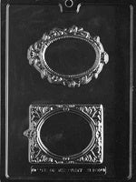 Oval & Rectangle Frame Chocolate Mold