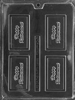 Happy Retirement Chocolate Bar Mold