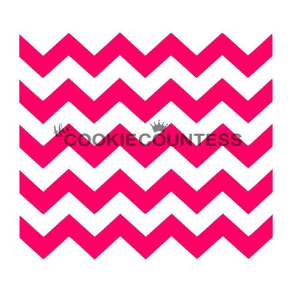 Chevron Cookie Stencil