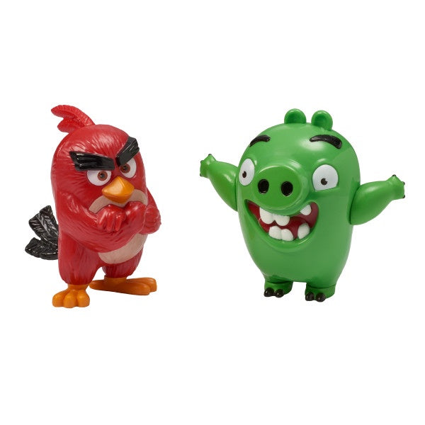 Angry Birds Red Bird & Bad Piggy Cake Topper Set