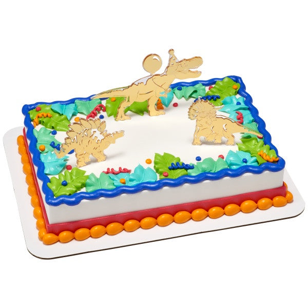 Cake Kit Party Dinosaur Cake Topper Set
