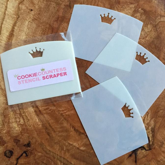 Stencil Scraper - 3 pack